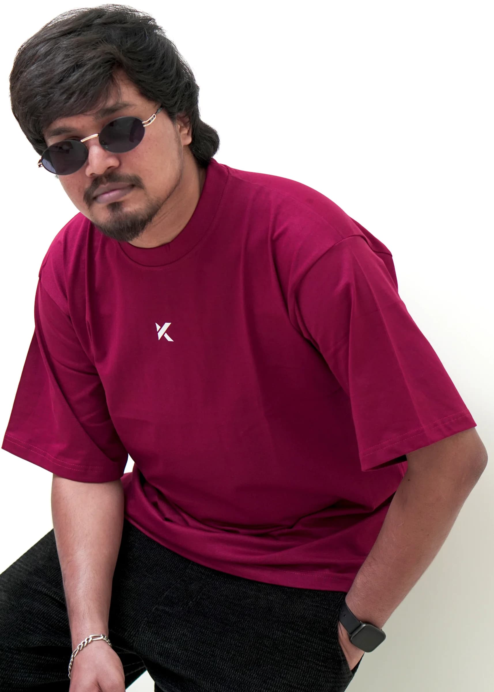 Daily Drip Oversized Plain Tee