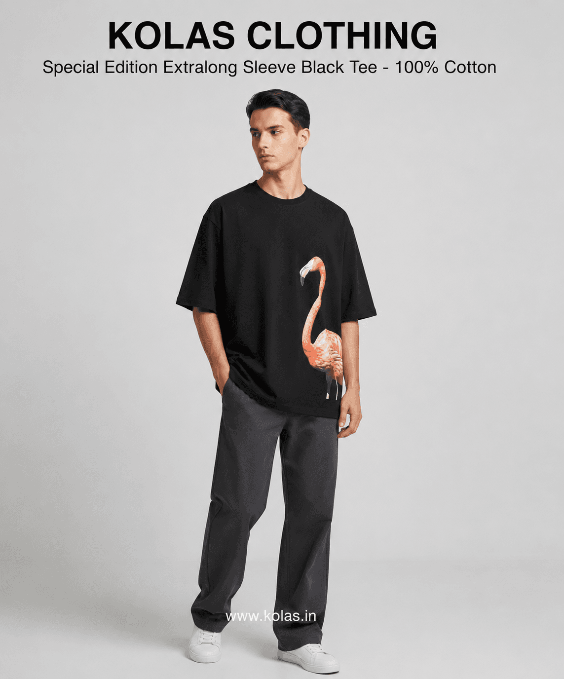 Flamingo Drift Baggy Tee